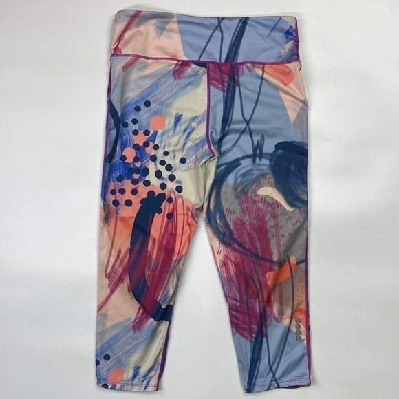 Bench Abstract Space Dye Print Leggings Size Medium - Picture 1 of 11